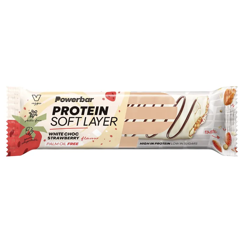 Powerbar Protein Soft Layer White Choc Strawberry